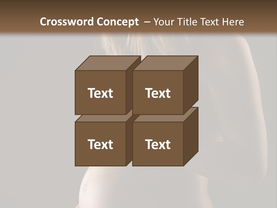 Woman Father Parent PowerPoint Template