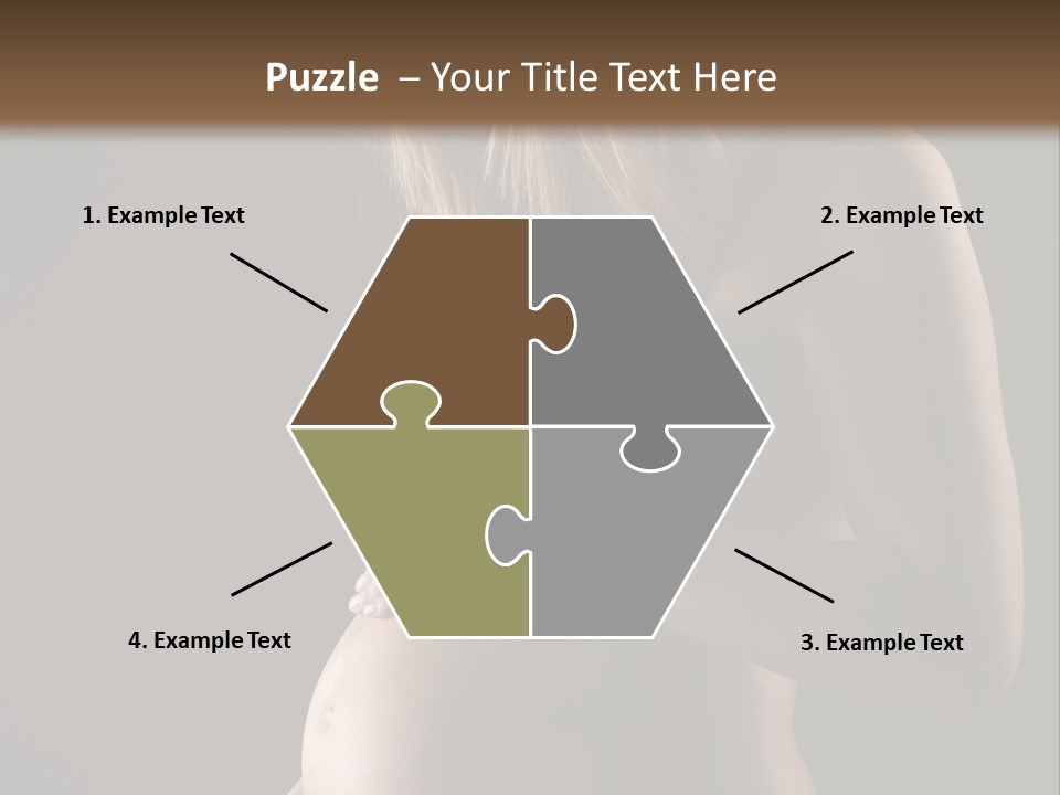 Woman Father Parent PowerPoint Template