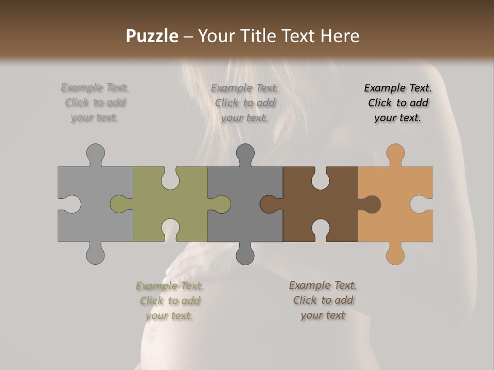 Woman Father Parent PowerPoint Template