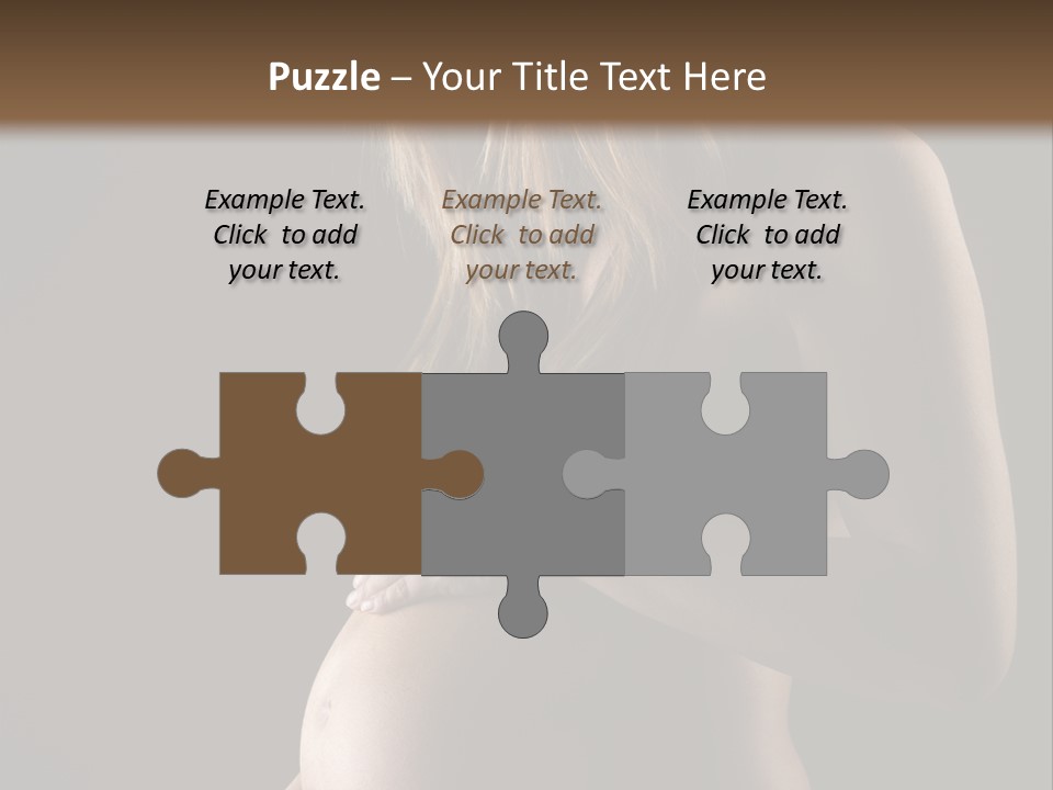 Woman Father Parent PowerPoint Template