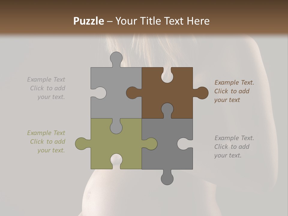 Woman Father Parent PowerPoint Template