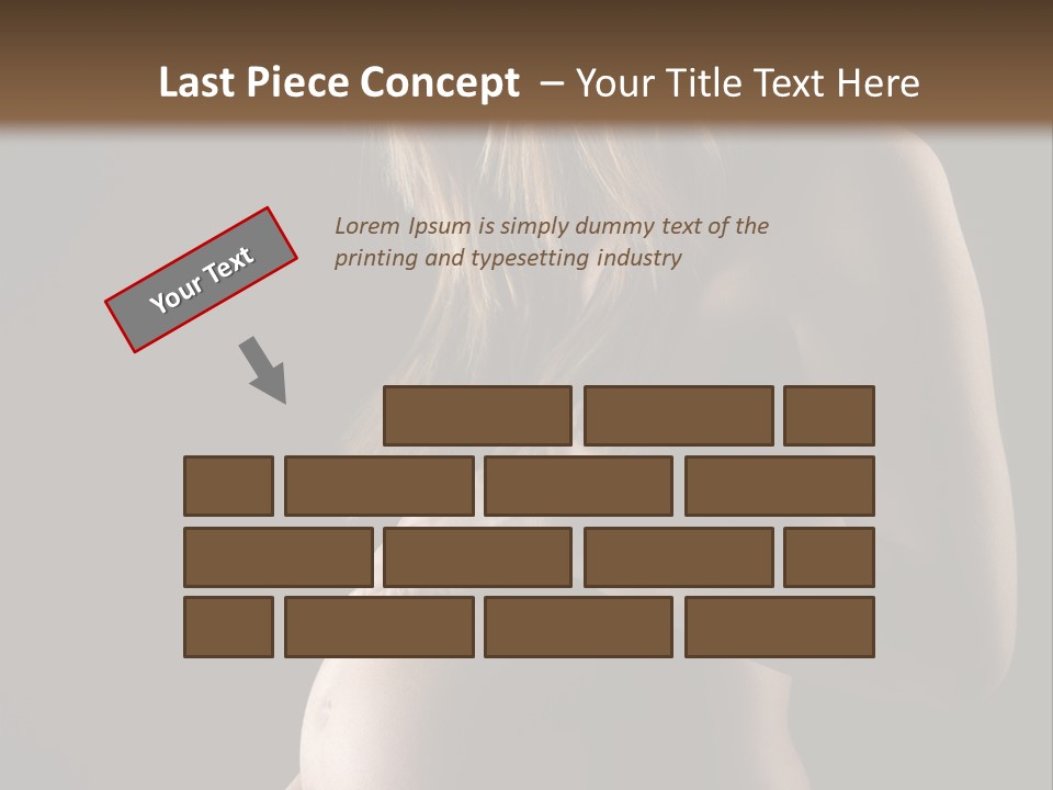 Woman Father Parent PowerPoint Template