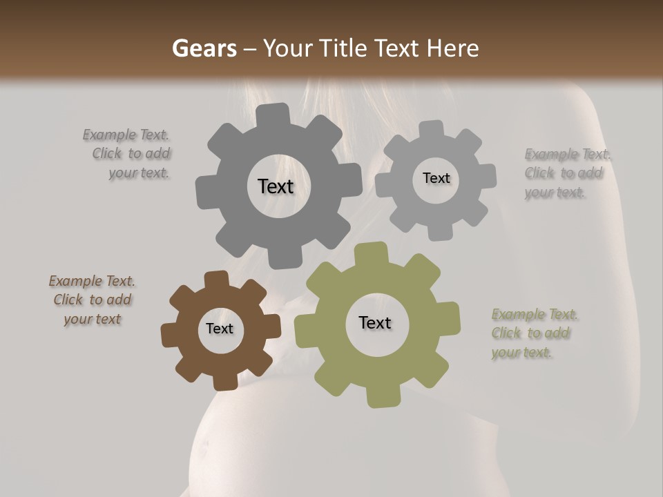 Woman Father Parent PowerPoint Template