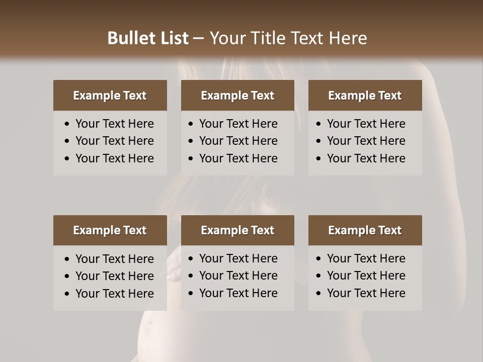 Woman Father Parent PowerPoint Template