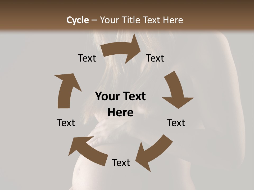 Woman Father Parent PowerPoint Template