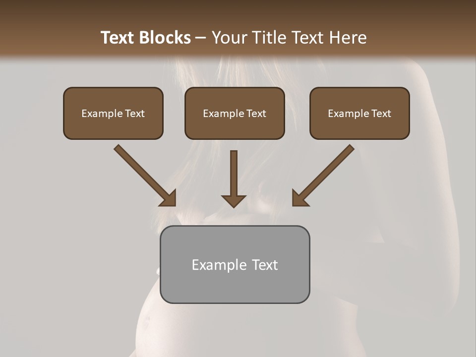 Woman Father Parent PowerPoint Template