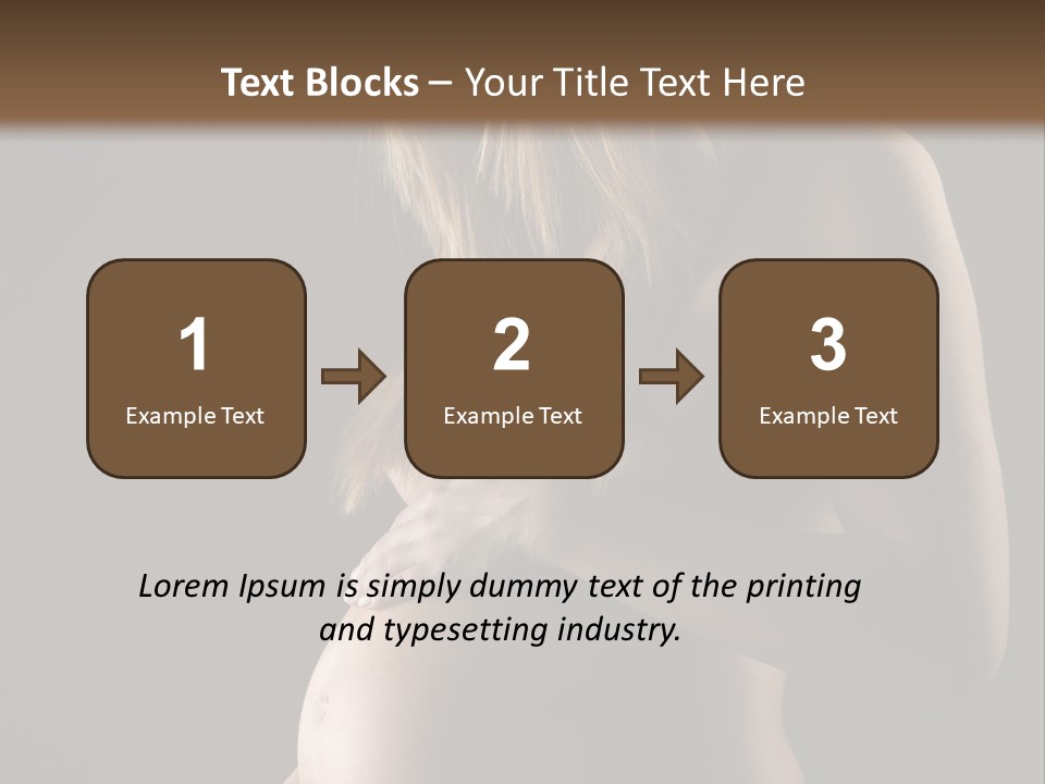 Woman Father Parent PowerPoint Template