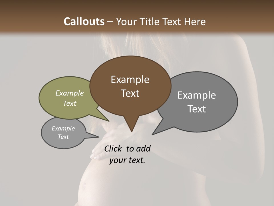 Woman Father Parent PowerPoint Template