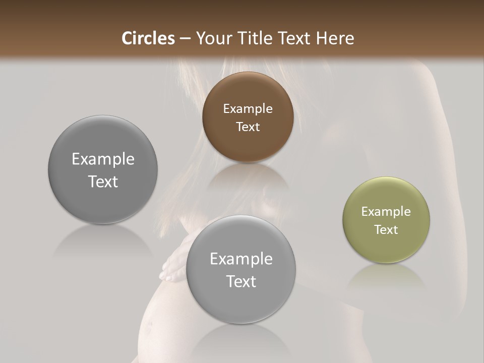 Woman Father Parent PowerPoint Template