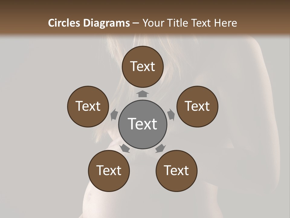 Woman Father Parent PowerPoint Template