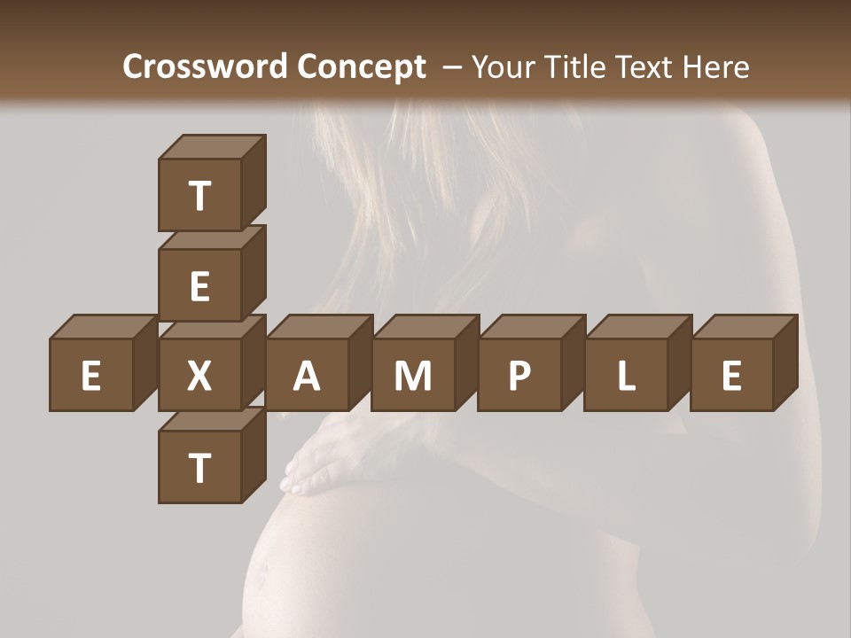 Woman Father Parent PowerPoint Template