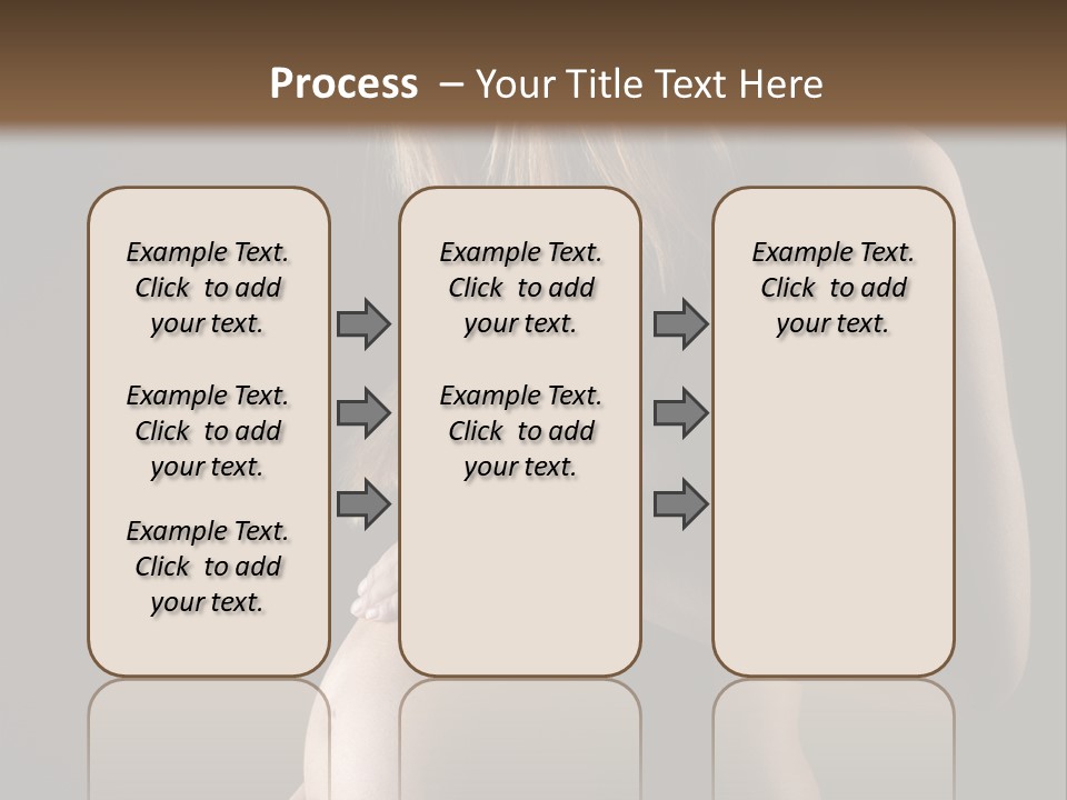 Woman Father Parent PowerPoint Template