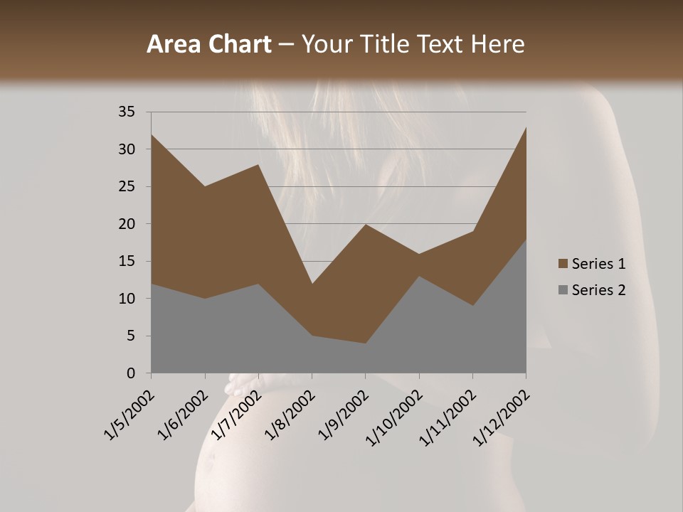 Woman Father Parent PowerPoint Template