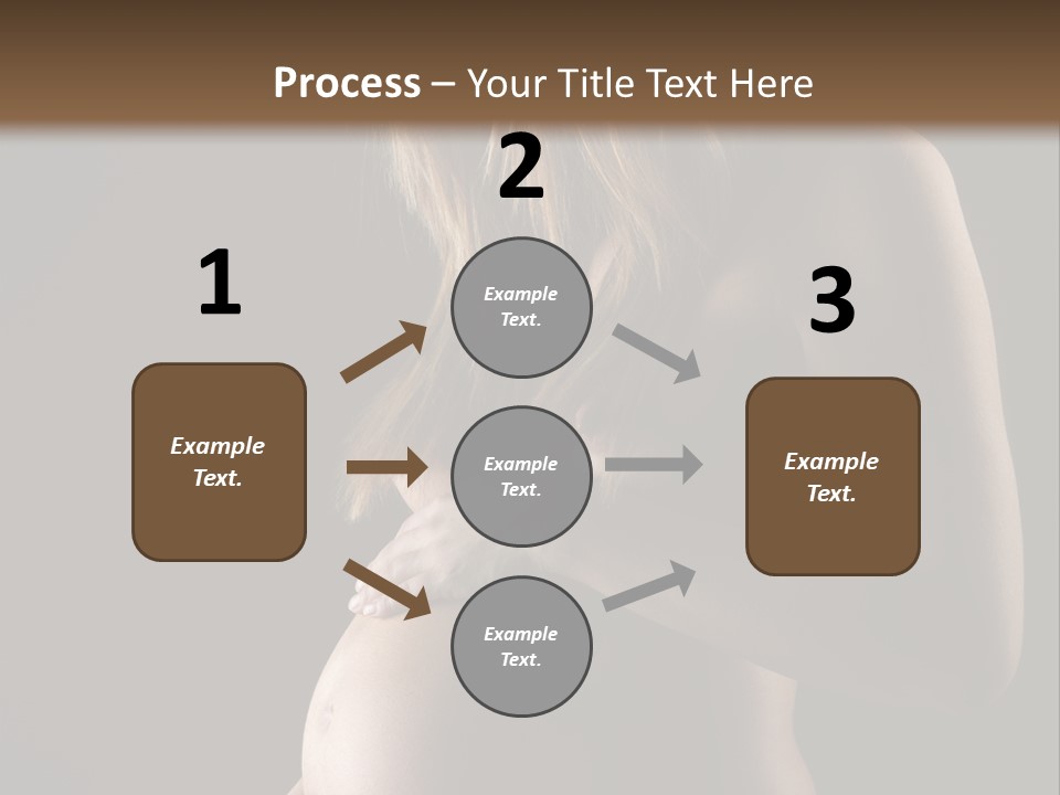 Woman Father Parent PowerPoint Template