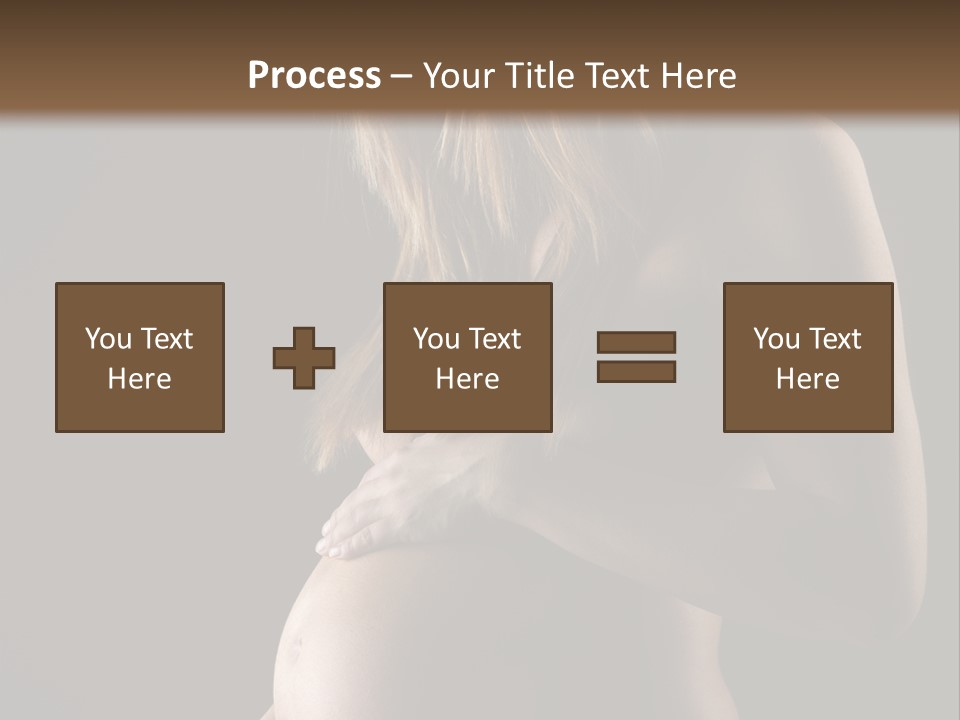 Woman Father Parent PowerPoint Template