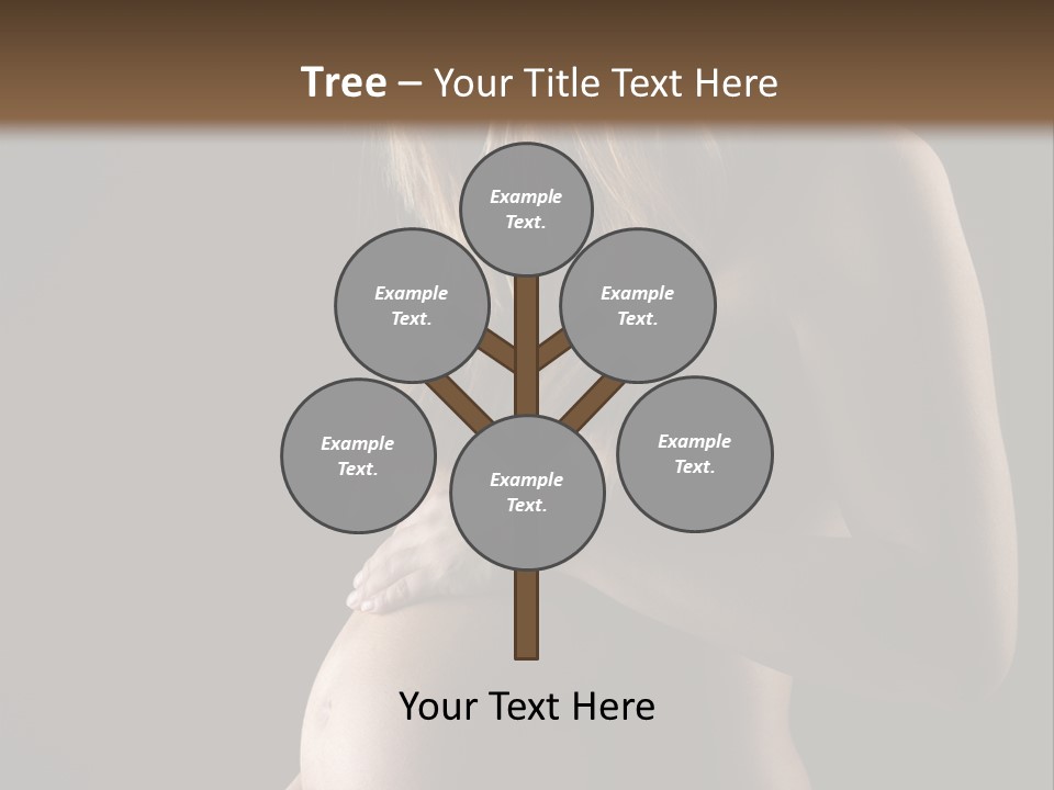 Woman Father Parent PowerPoint Template