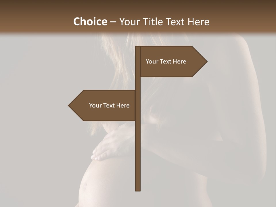 Woman Father Parent PowerPoint Template