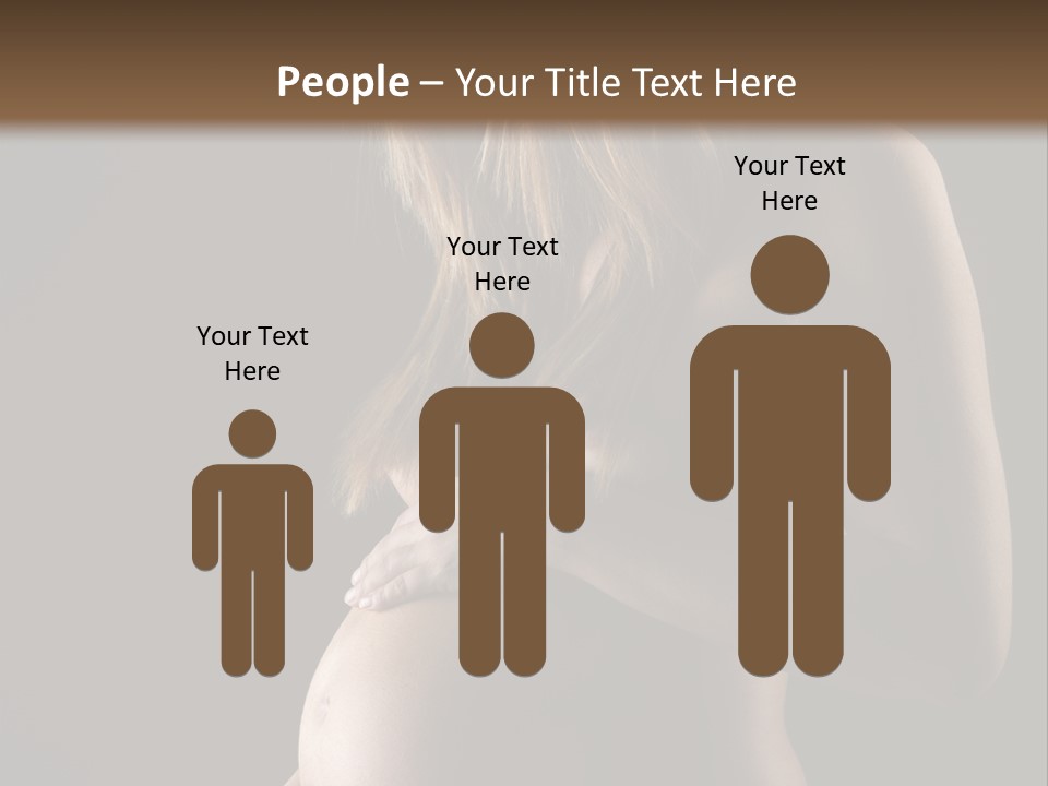 Woman Father Parent PowerPoint Template