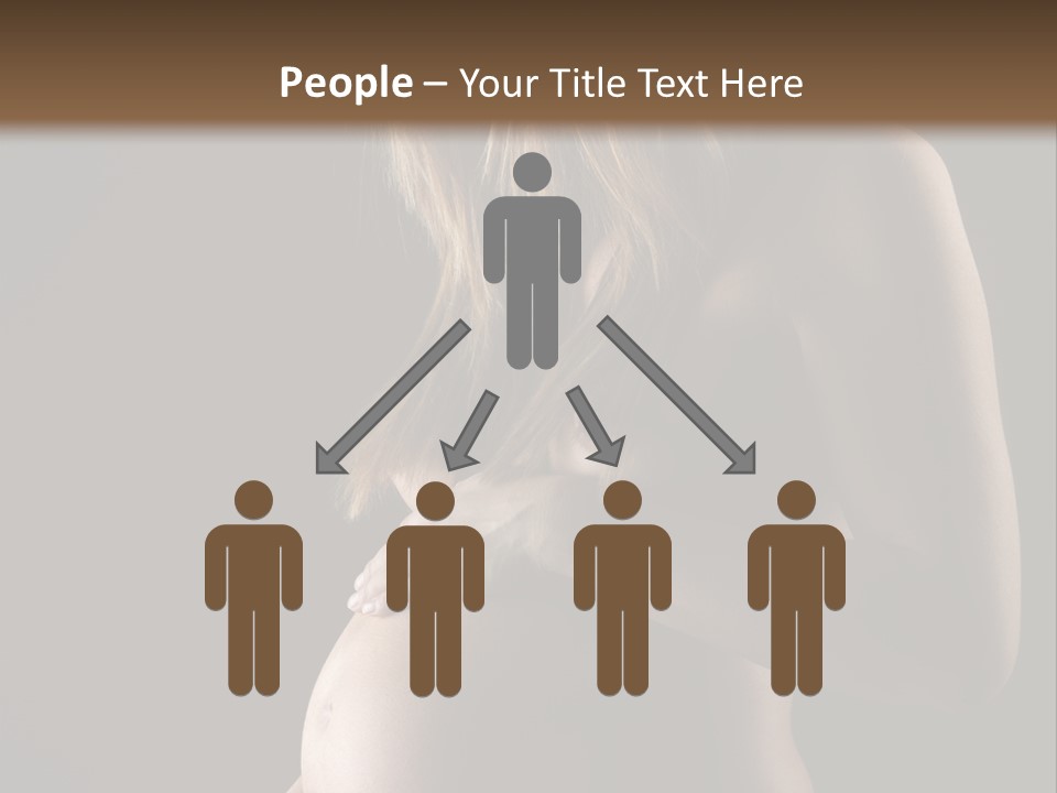 Woman Father Parent PowerPoint Template