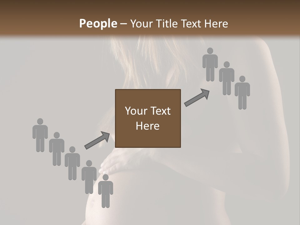 Woman Father Parent PowerPoint Template