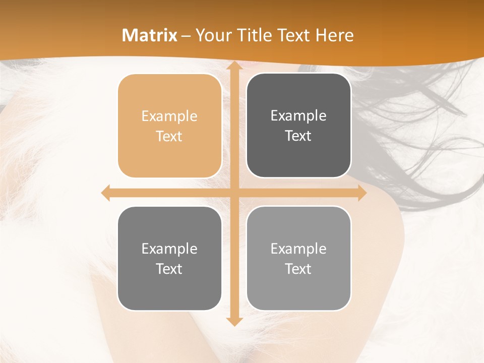 Lady Eyelash Cute PowerPoint Template