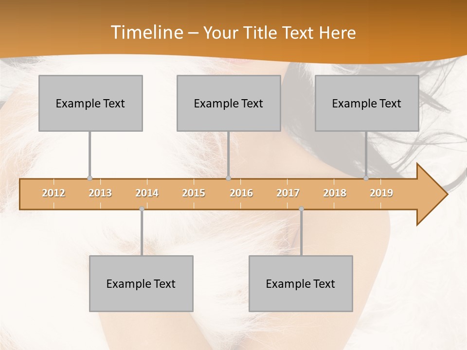 Lady Eyelash Cute PowerPoint Template