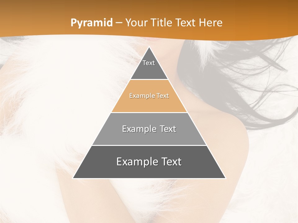 Lady Eyelash Cute PowerPoint Template