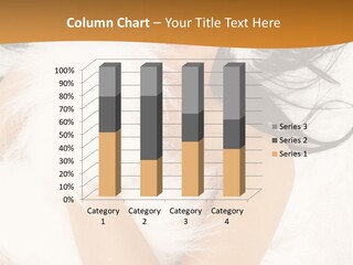 Lady Eyelash Cute PowerPoint Template