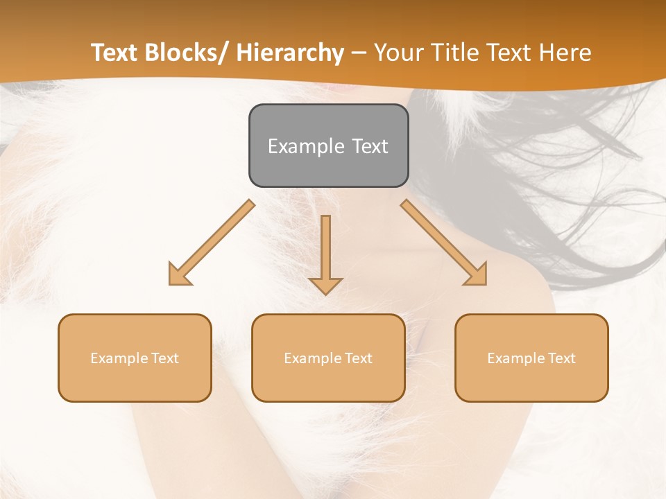 Lady Eyelash Cute PowerPoint Template