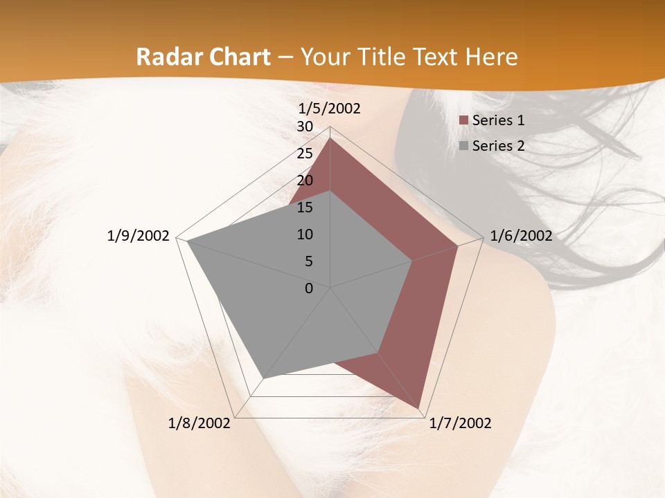 Lady Eyelash Cute PowerPoint Template