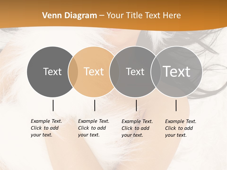 Lady Eyelash Cute PowerPoint Template