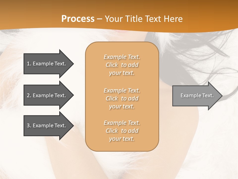 Lady Eyelash Cute PowerPoint Template