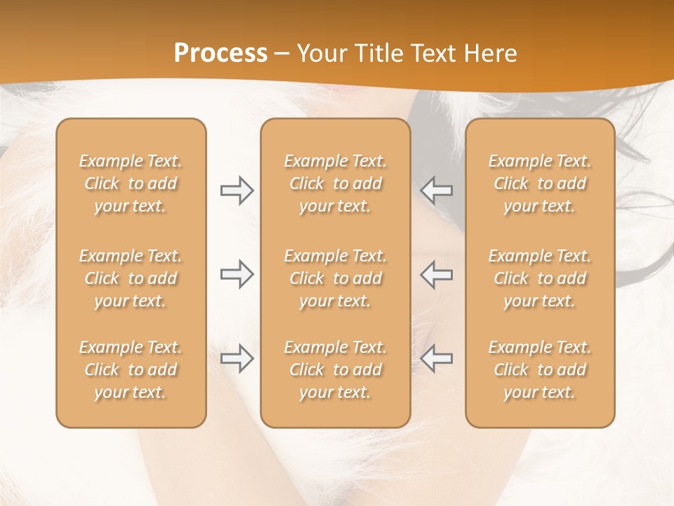 Lady Eyelash Cute PowerPoint Template