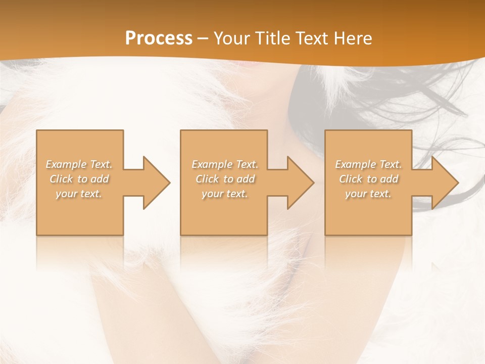 Lady Eyelash Cute PowerPoint Template