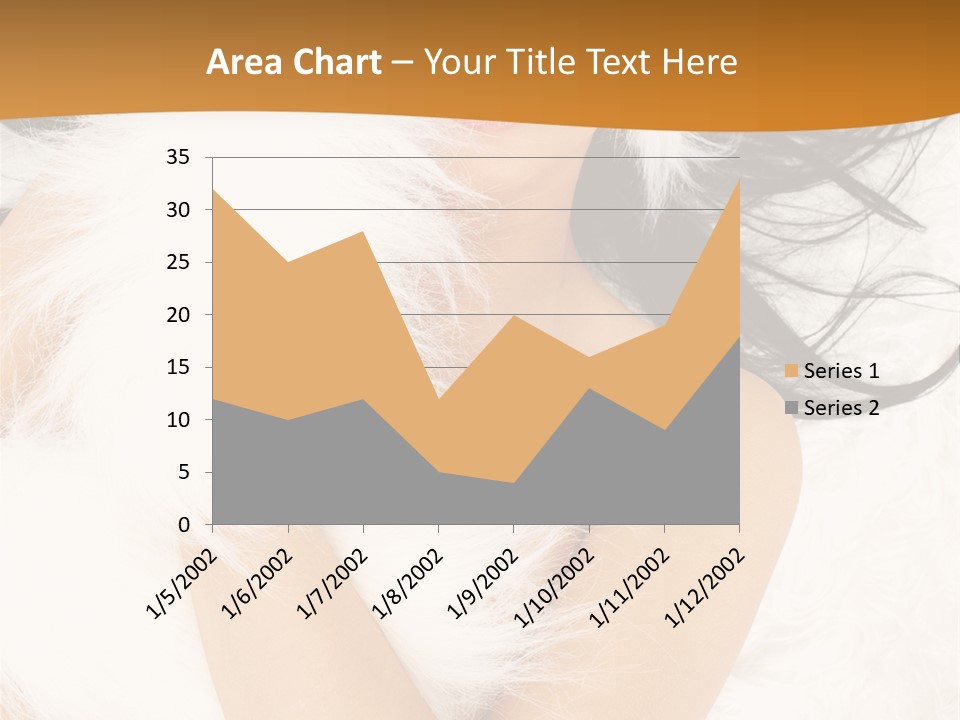 Lady Eyelash Cute PowerPoint Template