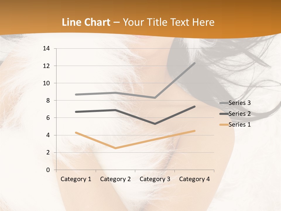 Lady Eyelash Cute PowerPoint Template