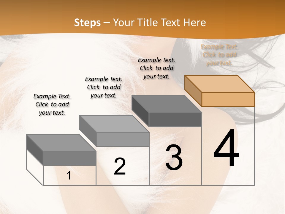 Lady Eyelash Cute PowerPoint Template