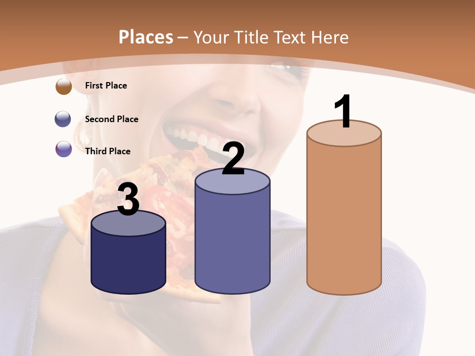 Hair Tomato Food PowerPoint Template