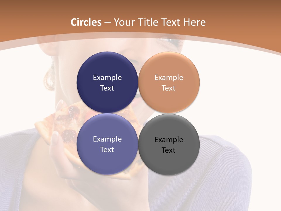 Hair Tomato Food PowerPoint Template