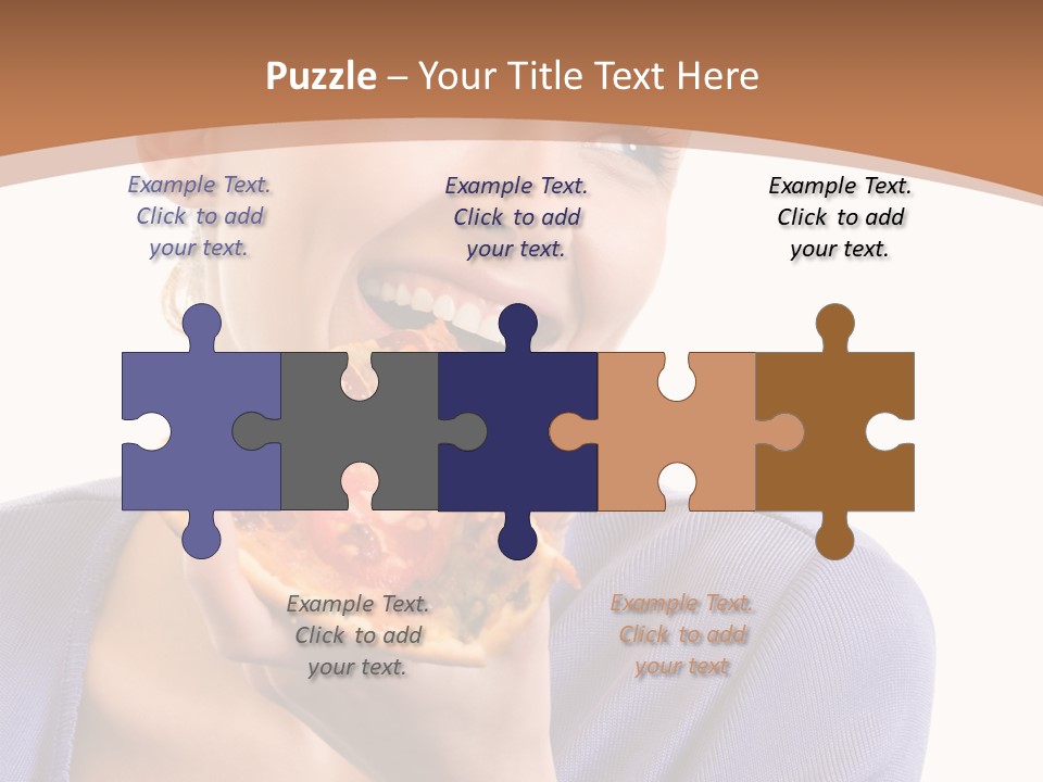 Hair Tomato Food PowerPoint Template