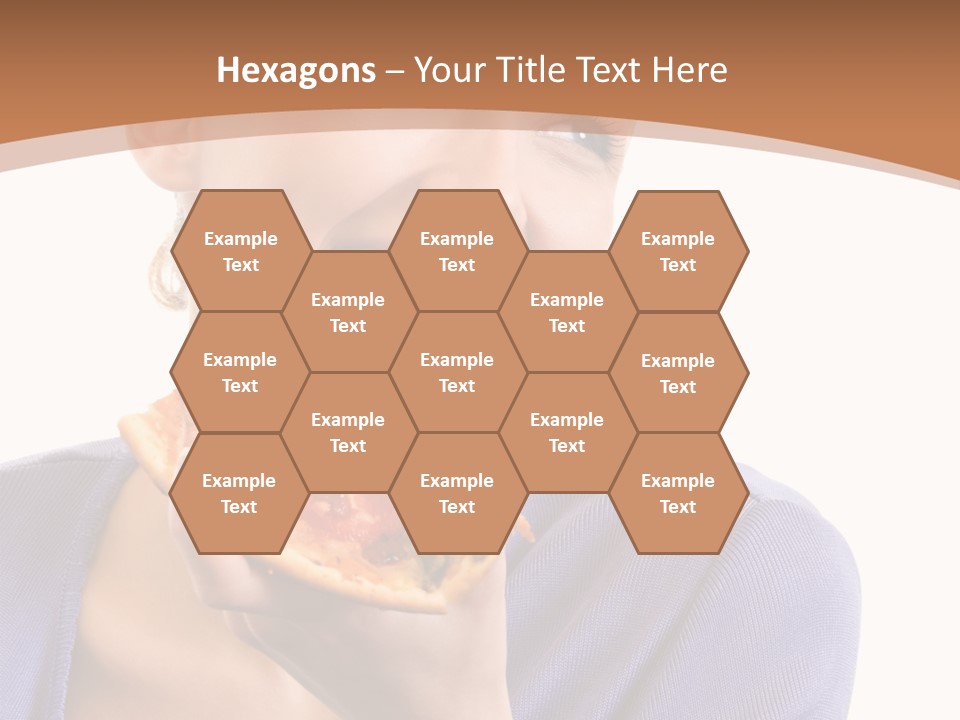 Hair Tomato Food PowerPoint Template