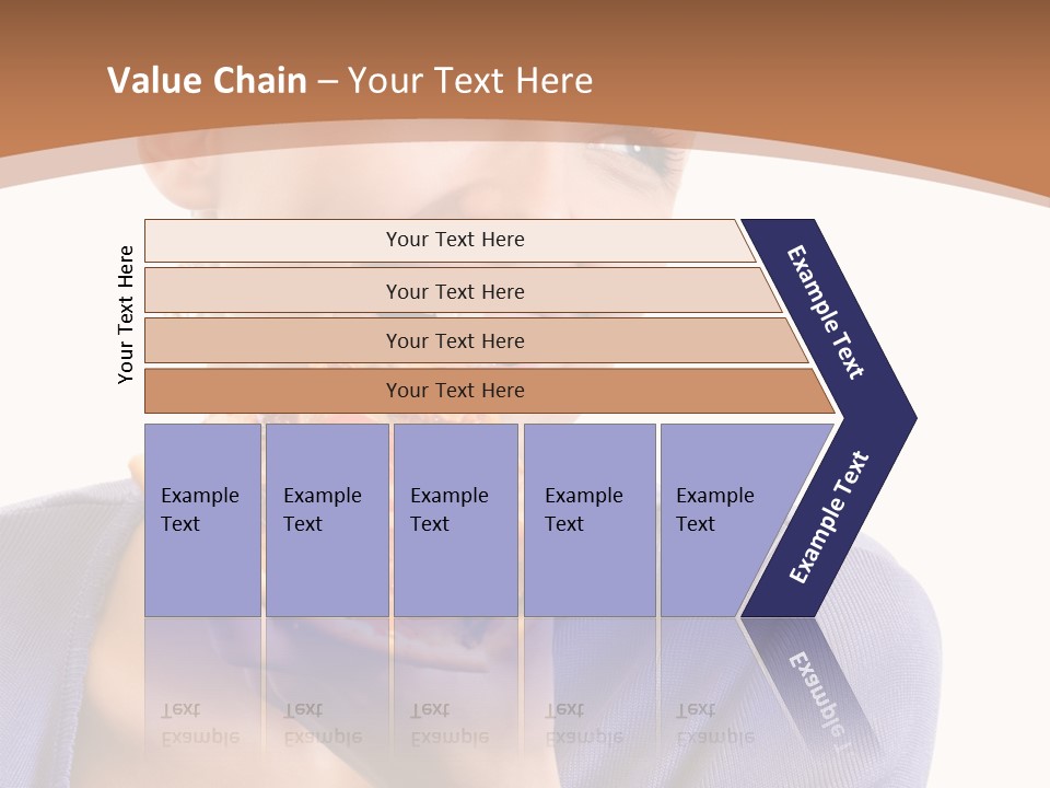 Hair Tomato Food PowerPoint Template