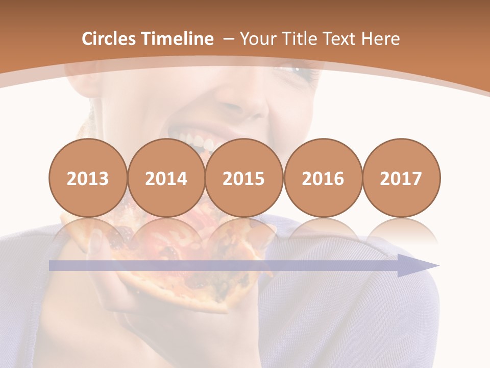 Hair Tomato Food PowerPoint Template