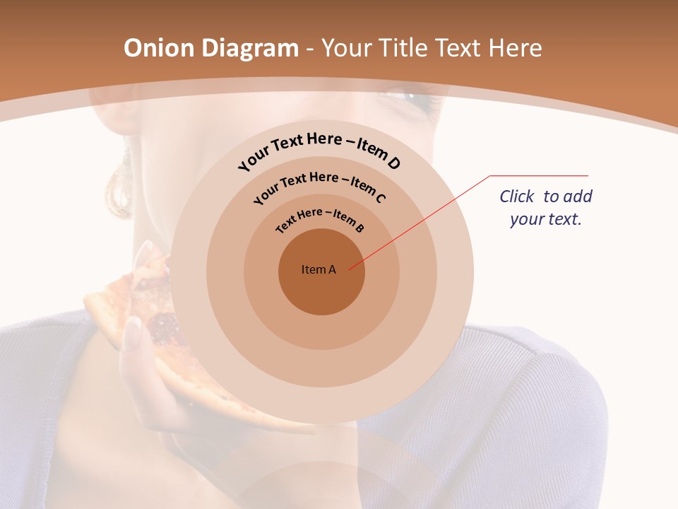 Hair Tomato Food PowerPoint Template