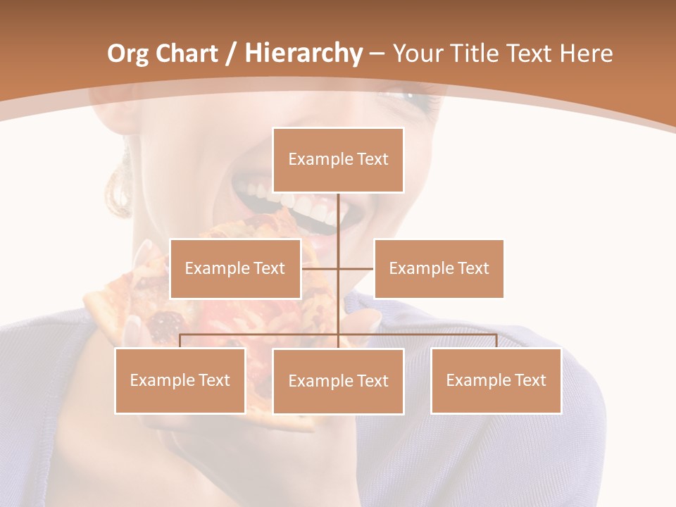 Hair Tomato Food PowerPoint Template