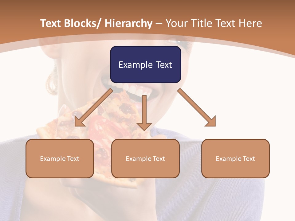 Hair Tomato Food PowerPoint Template