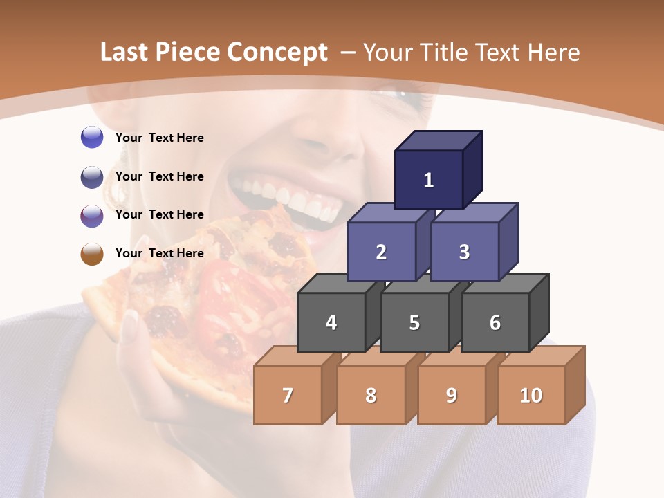 Hair Tomato Food PowerPoint Template