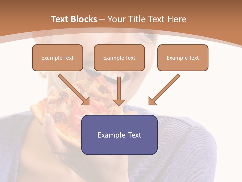 Hair Tomato Food PowerPoint Template