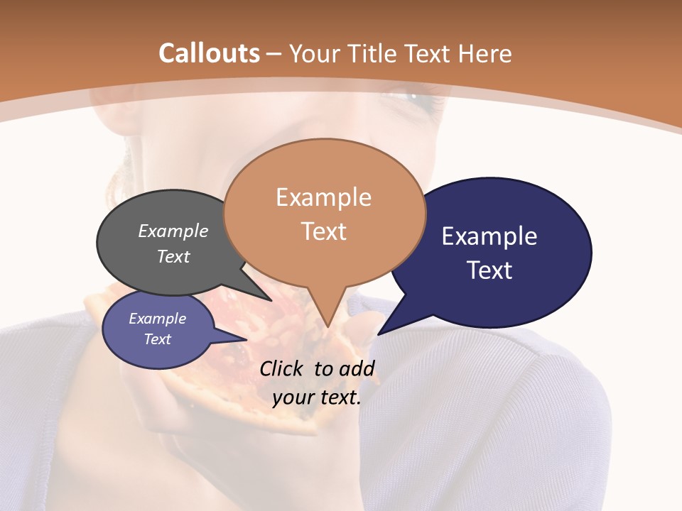 Hair Tomato Food PowerPoint Template