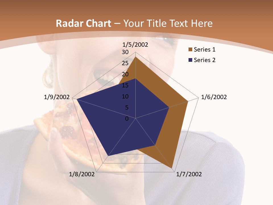 Hair Tomato Food PowerPoint Template
